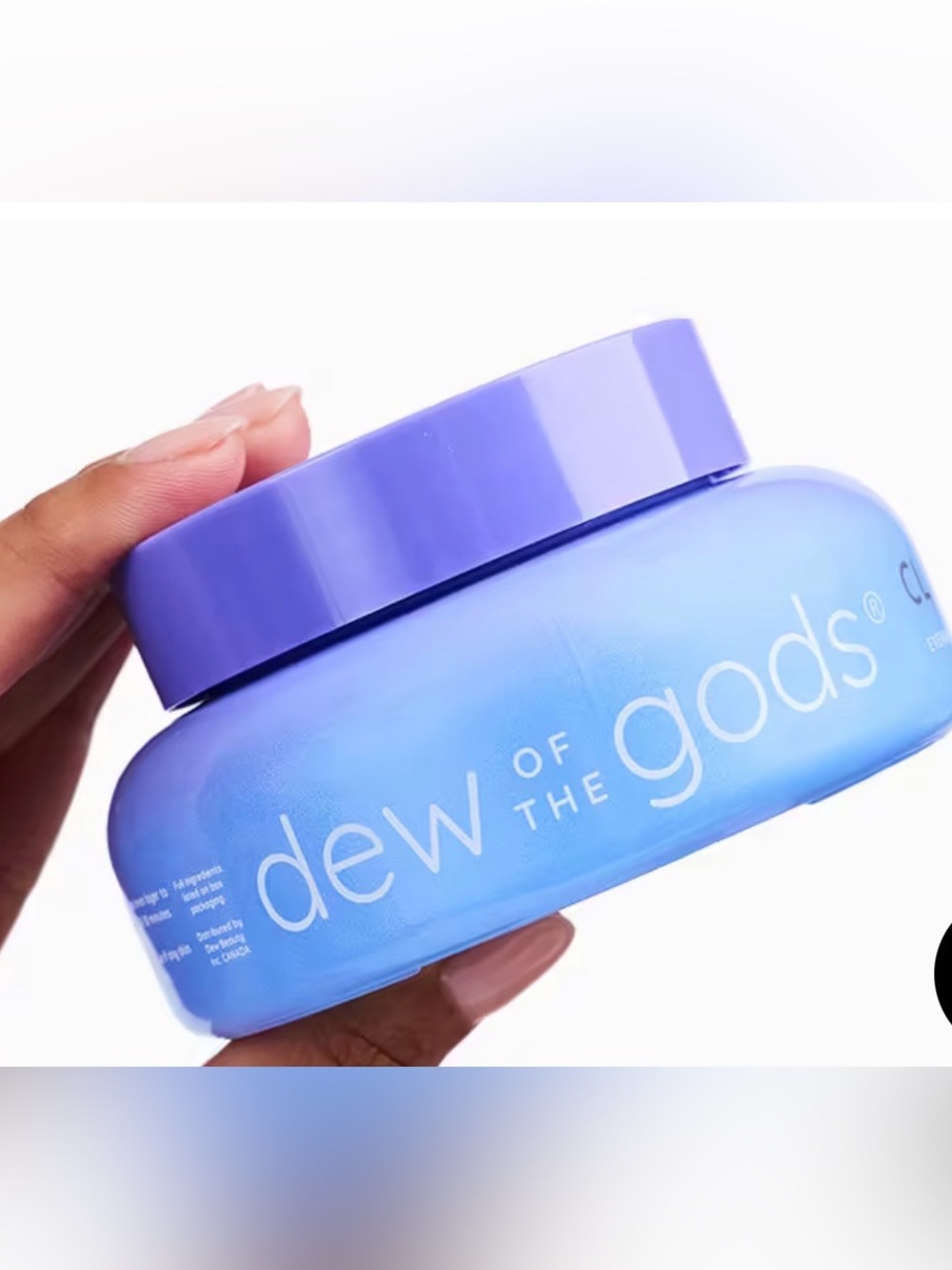 🧡2/$40 DEW OF THE GODS CLAYDREAM Evening Ceramide Barrier Mask